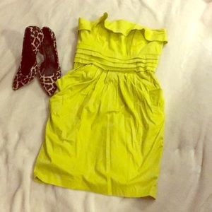 Jessica Simpson cocktail strapless dress